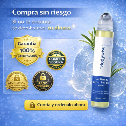 Be Bodywise Hair Density Serum ⚡ | Menos Caída 🚫 y Cabello Más Abundante 🌿